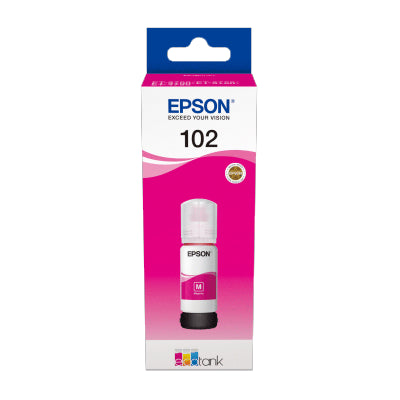 OEM Epson 102 Cyan Ecotank Original Ink Bottle C13T03R240