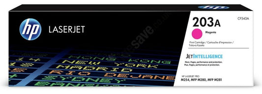 HP CF542X (203X) Yellow Toner