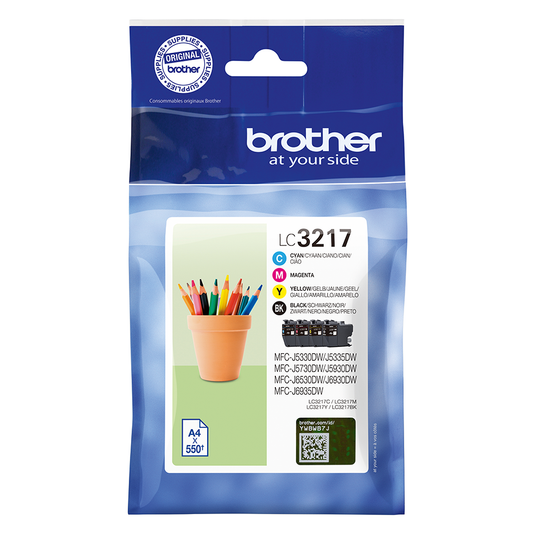 Brother LC3213Y Ink Cartridge Yellow 400 Pages