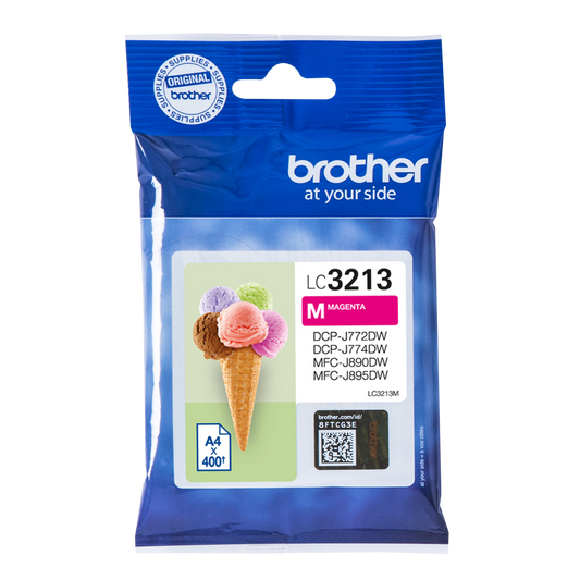 Brother LC3213C Ink Cartridge Cyan 400 Pages