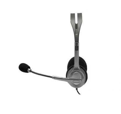OEM Logitech H111 Headset Wired Head-band Office/Call Center Grey