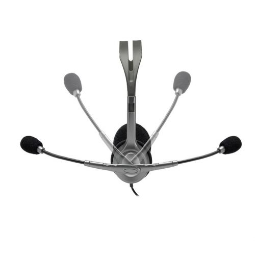 OEM Logitech H111 Headset Wired Head-band Office/Call Center Grey