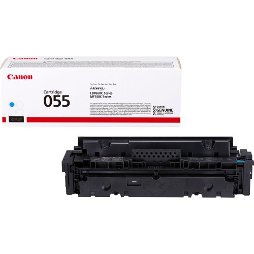 OEM Canon 055C Cyan 2100 Pages Original Toner 3015C002