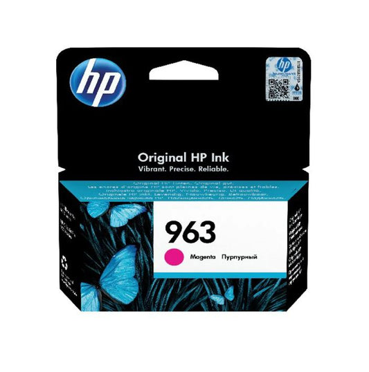 OEM HP 963 Cyan Original Ink Cartridge 3JA23AE 700 Pages