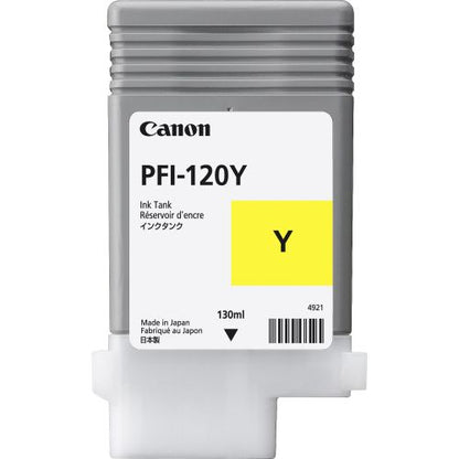 OEM Canon PFI-120Y Yellow Ink Cartridge 2888C001