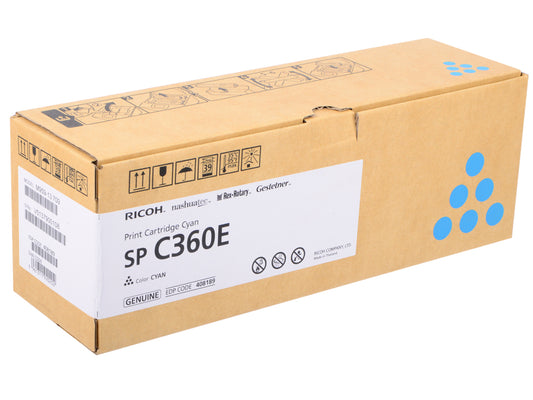 OEM Ricoh SPC360 Cyan Toner  408189