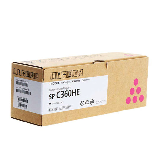OEM Ricoh SPC360 Hi Yld Cyan Toner  408185 SPC360HE