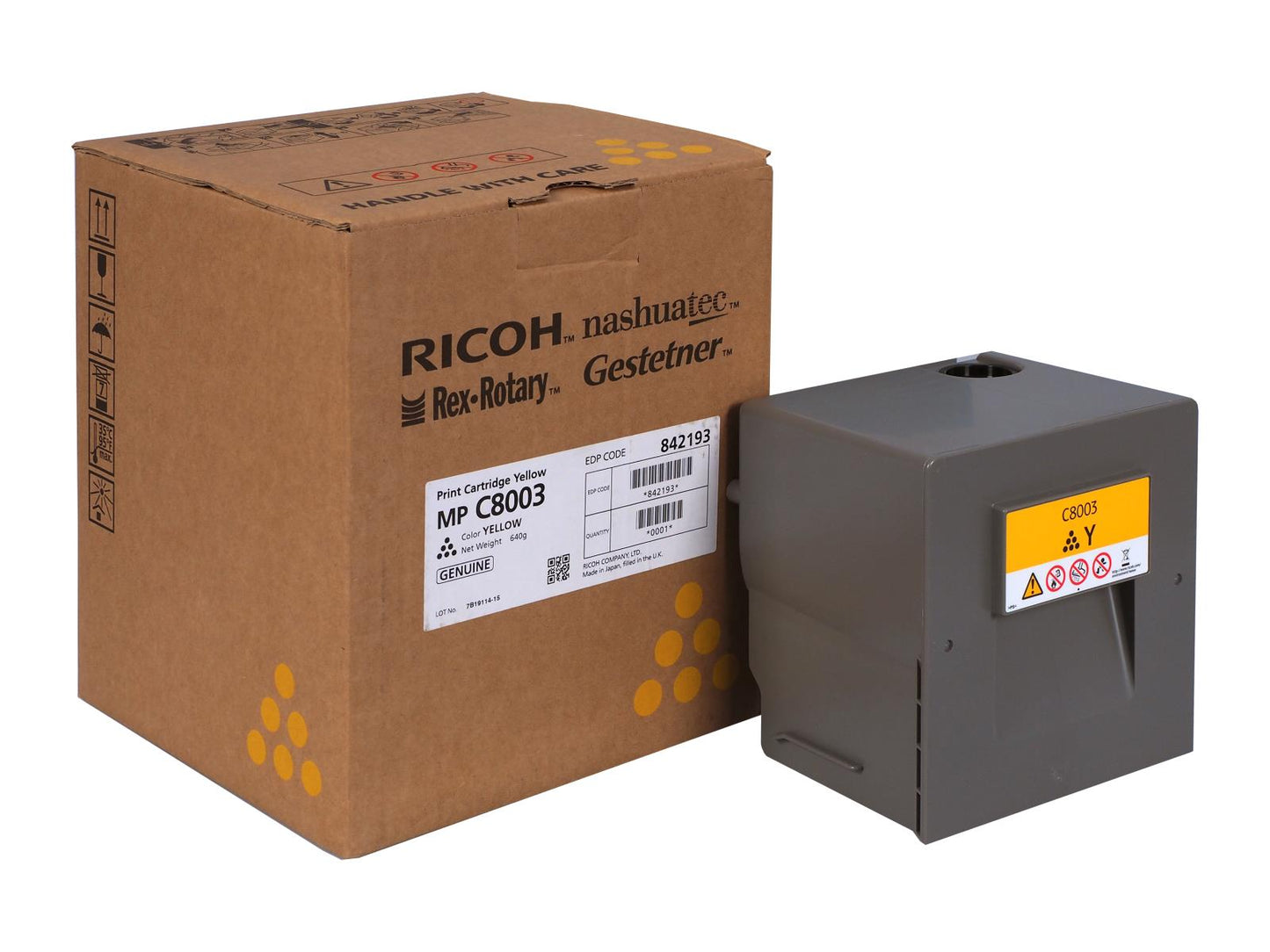 Ricoh 842192 Toner Black MPC6503/8003