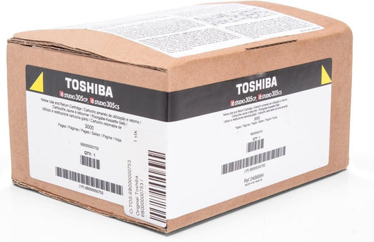 OEM Toshiba 6B000000751 (T-305PM-R) Magenta 3000 Pages Original Toner