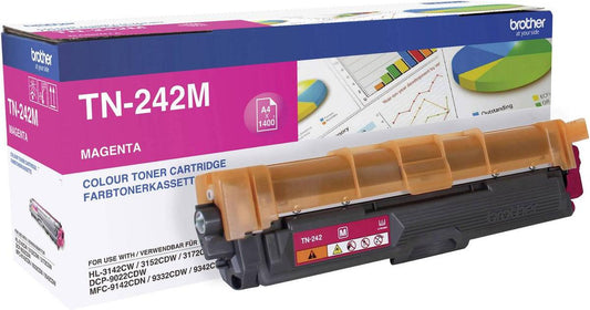 OEM Brother TN242M Magenta 1400 Pages Original Toner