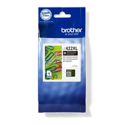 OEM Brother LC421XLBK, LC422XLBK, LC426XLBK, LC427XLBK High Capacity Black Ink Cartridge