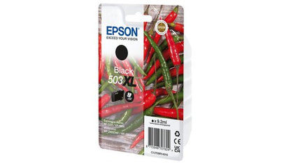 OEM Epson C13T09R14010 503XL Ink Cartridge Black High Capacity 550 Pages 9.2ml