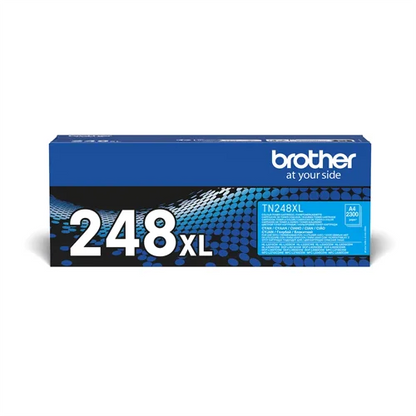 OEM Brother TN248XLC Cyan Original High Capacity Toner Cartridge