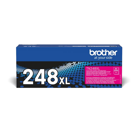 OEM Brother TN248XLC Cyan Original High Capacity Toner Cartridge