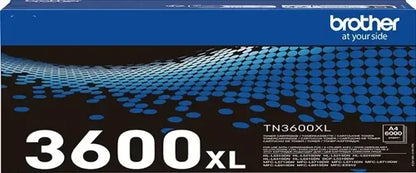 OEM Brother TN3600XL, TN3600XXL Extra, TN249BK Extra High Capacity Black Toner Cartridge