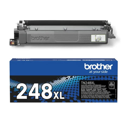 OEM Brother TN248XLBK Black Original High Capacity Toner Cartridge