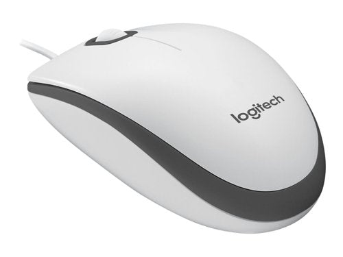 Logitech Mouse M100 White USB 910-006764