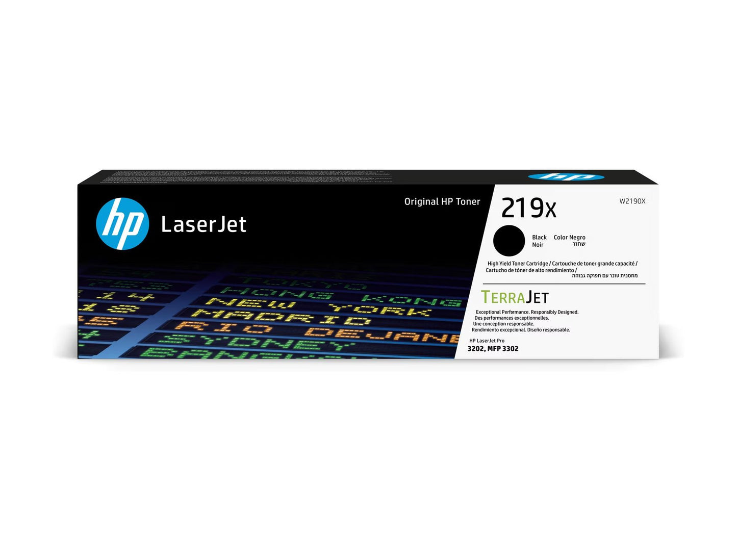 OEM HP W2190A/219A Black Toner Cartridge