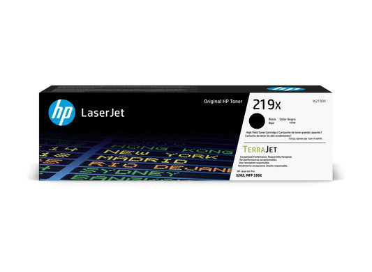 OEM HP W2190A/219A Black Toner Cartridge