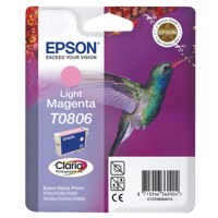 Epson C13T08054011 (T0805) Ink Cartridge Bright Cyan 330 Pages 7.4ml