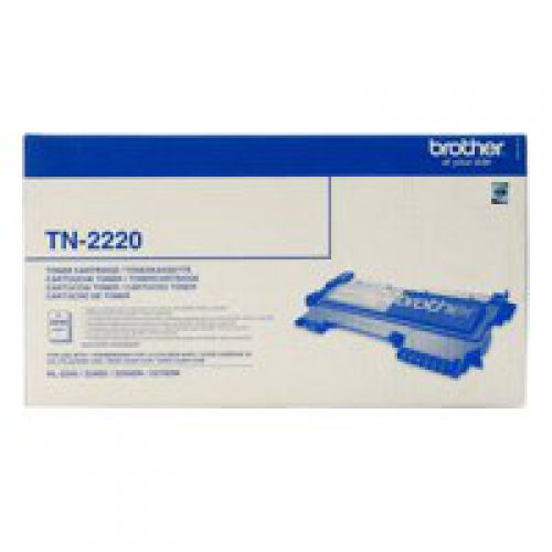 OEM Brother TN2220, TN2120, TN2320 Black 2600 Pages Original Toner