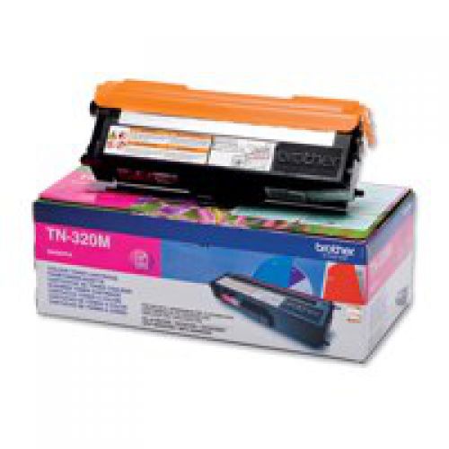 OEM Brother TN-320M, 321M Magenta 1500 Pages Original Toner