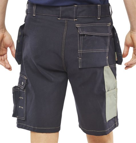 Beeswift Grantham Multi-Purpose Pocket Shorts Navy Blue 30, 32, 36, 38, 40, 42, 44, 46, 48, 34