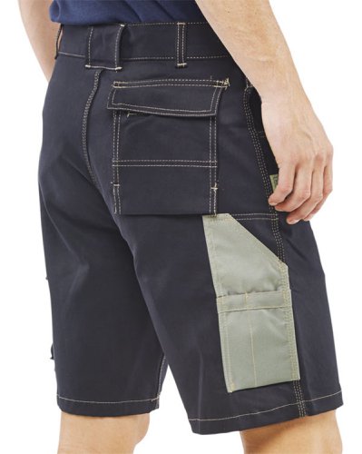 Beeswift Grantham Multi-Purpose Pocket Shorts Navy Blue 30, 32, 36, 38, 40, 42, 44, 46, 48, 34
