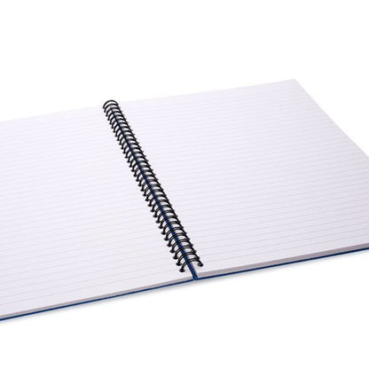 RHINO A4 Twinwire Casebound Book 160 Page, F8 (Pack of 5)
