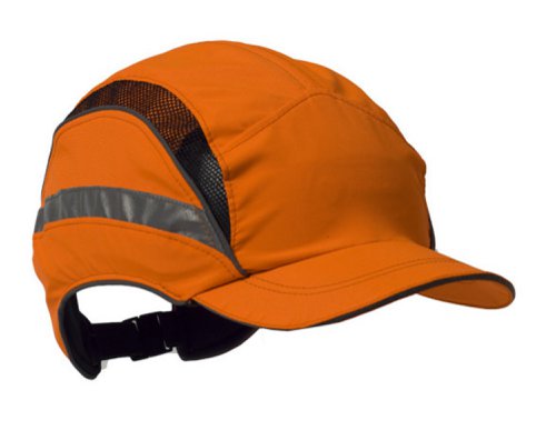3M Hc23 First Base 3 Cap Reduced Peak Hi Vis Orange, Yellow