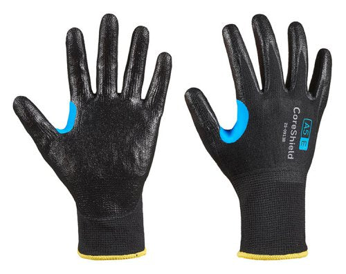 Honeywell Coreshield Smooth Nitrile Cut E Gloves Size 07, 08, 10 (Pair)