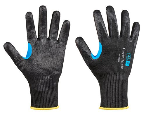Honeywell Coreshiled Smooth Nitrile Cut F Glove Black 08, 09, 10, 11, 07 (Pair)