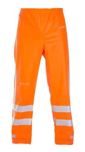 Hydrowear Nagoya Multi Hydrosoft Flame Retardant Anti-Static High Visibility Waterproof Trousers Orange L