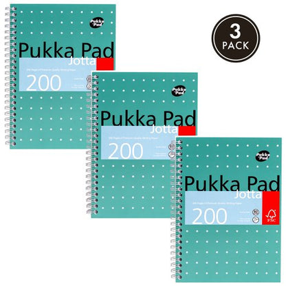 Pukka Pads A4, A5 Lined Metallic Jotta Notepad
