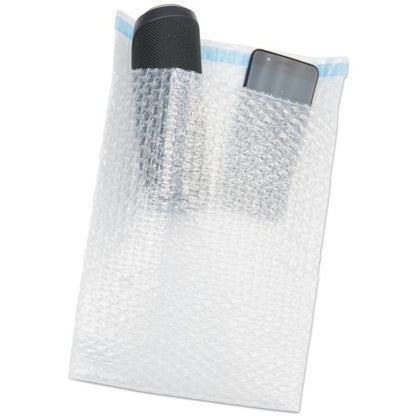 Polyethylene Antistatic Bubble Pouch Flat Bags Clear BB7 Pack of 100