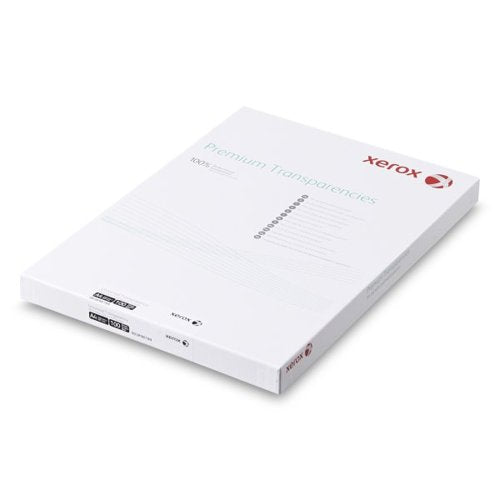 Xerox Premium Transparencies / Film Universal Paper Backed A4 210 x 297mm Pack of 100 003R98199