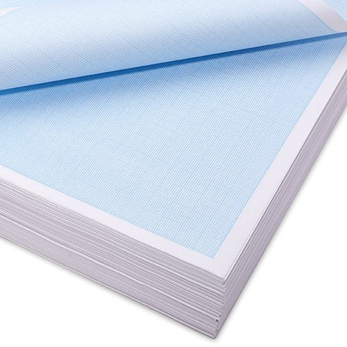 RHINO A4 Graph Paper 500 Leaf, 2:10:20, 1:5:10 Graph Ruling (Pack of 5)