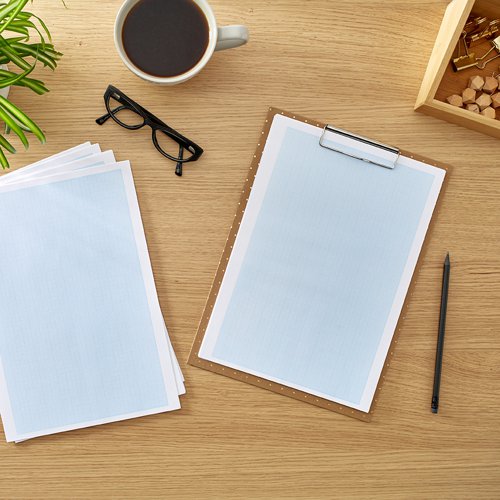 RHINO A4 Graph Paper 500 Leaf, 2:10:20, 1:5:10 Graph Ruling (Pack of 5)