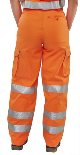 Beeswift Ladies Railspec Trousers Orange 34, 26, 28, 30, 32