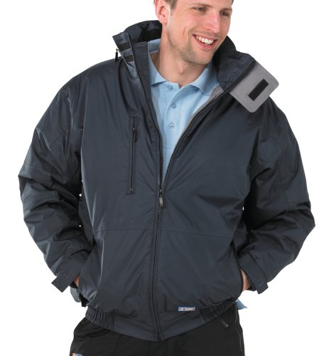 Beeswift Mercury Bomber Jacket Navy Blue S