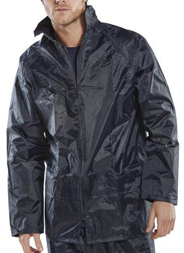 Beeswift Nylon B-Dri Jacket Navy Blue L