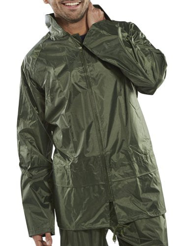 Beeswift Nylon B-Dri Jacket Olive Green M, 2XL, 3XL, XL