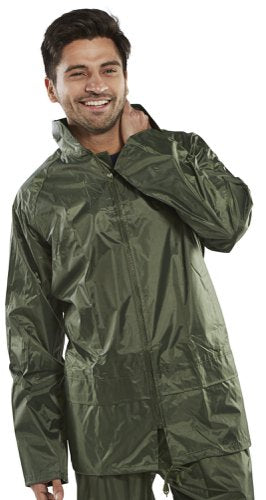 Beeswift Nylon B-Dri Jacket Olive Green M, 2XL, 3XL, XL