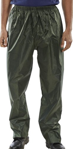 Beeswift Nylon B-Dri Trousers Olive Green S