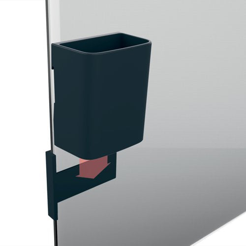 Pen pot S -Anthracite - 75x94x51 mm