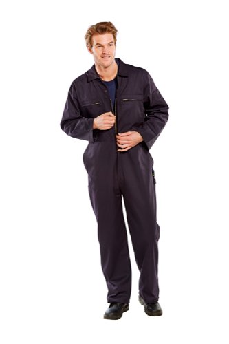 Beeswift Heavy Weight Boilersuit Navy Blue 36, 46, 50, 54, 38, 40, 42, 44, 48, 52