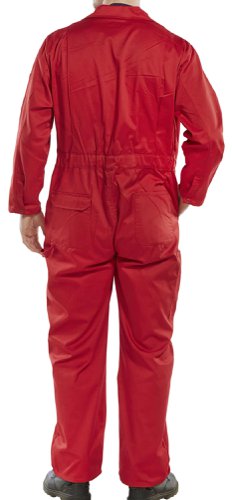 Beeswift Heavy Weight Boilersuit Red 34