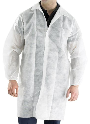 Beeswift POLPROP DISP Visitors Coat WHITE L