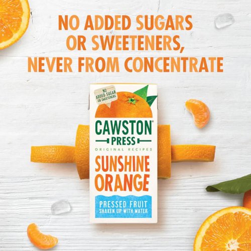 Cawston Press Sunshine Orange x18