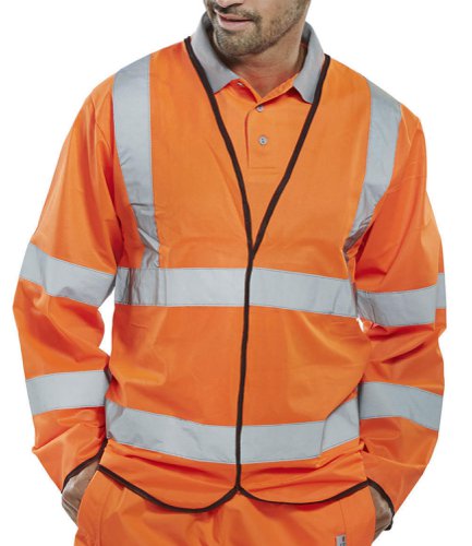 Beeswift Long Sleeve Jerkin Orange L